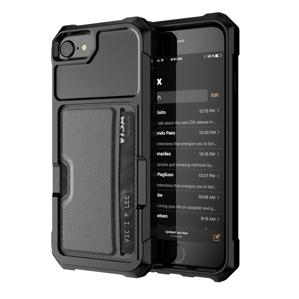 Tough Card Case iPhone 6/6s musta