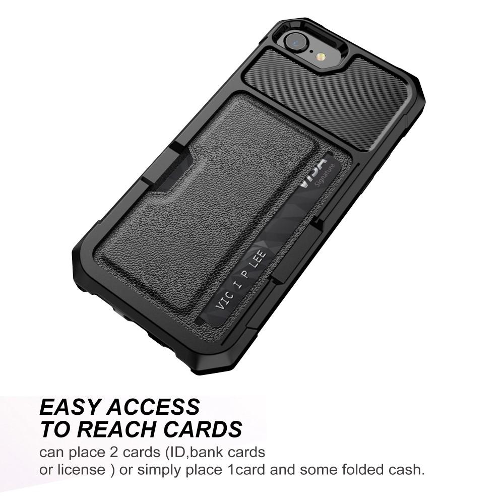 Tough Card Case iPhone SE (2020) musta