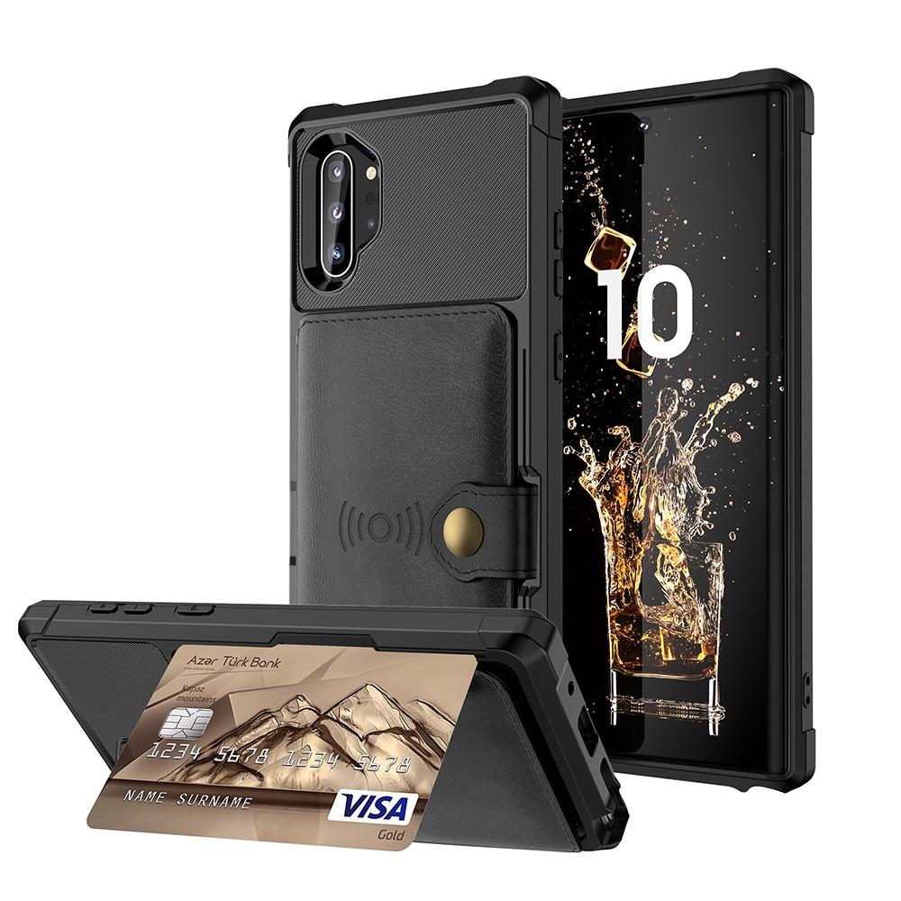 Tough Multi-slot Case Galaxy Note 10 Plus musta