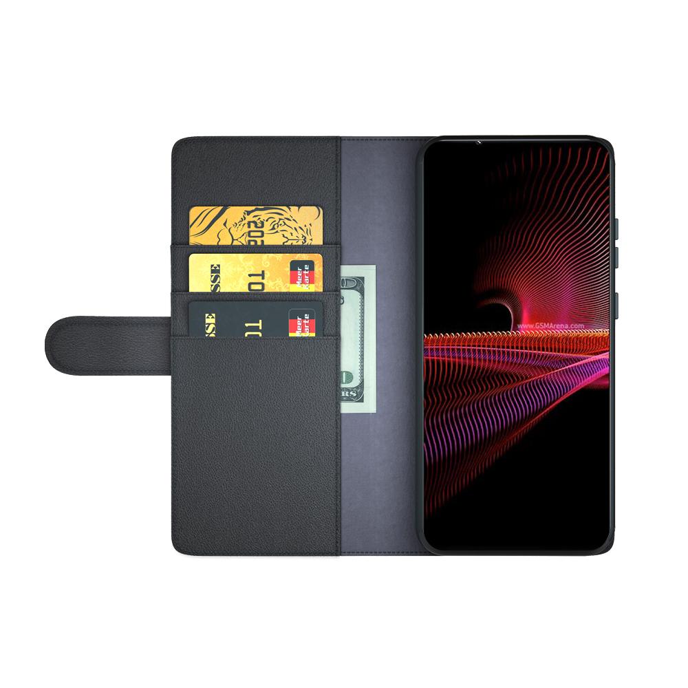 Aito Nahkakotelo Sony Xperia 1 III Ruskea