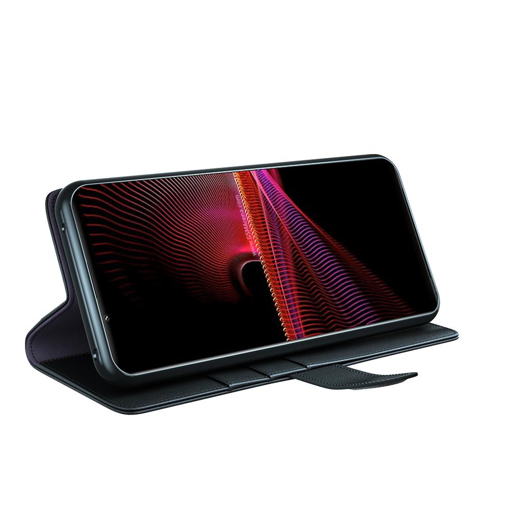 Aito Nahkakotelo Sony Xperia 1 III Ruskea