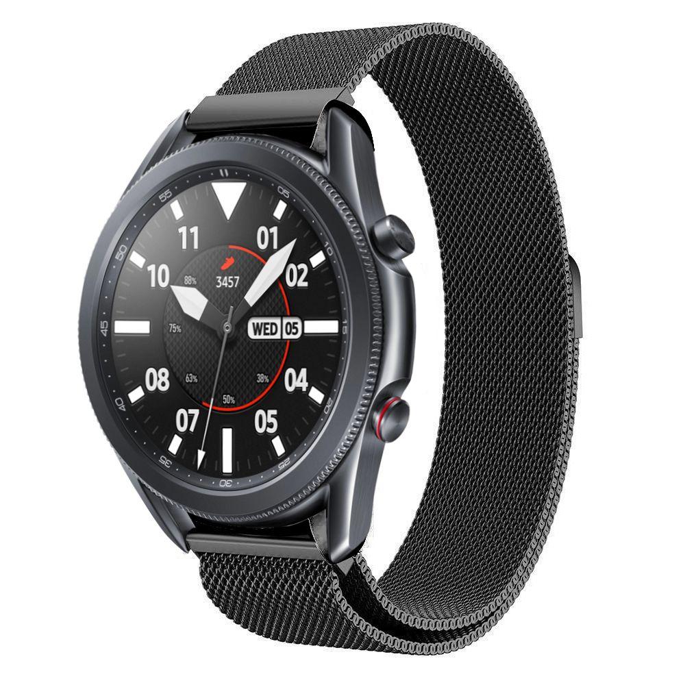 Ranneke Milanese Samsung Galaxy Watch 3 41mm musta