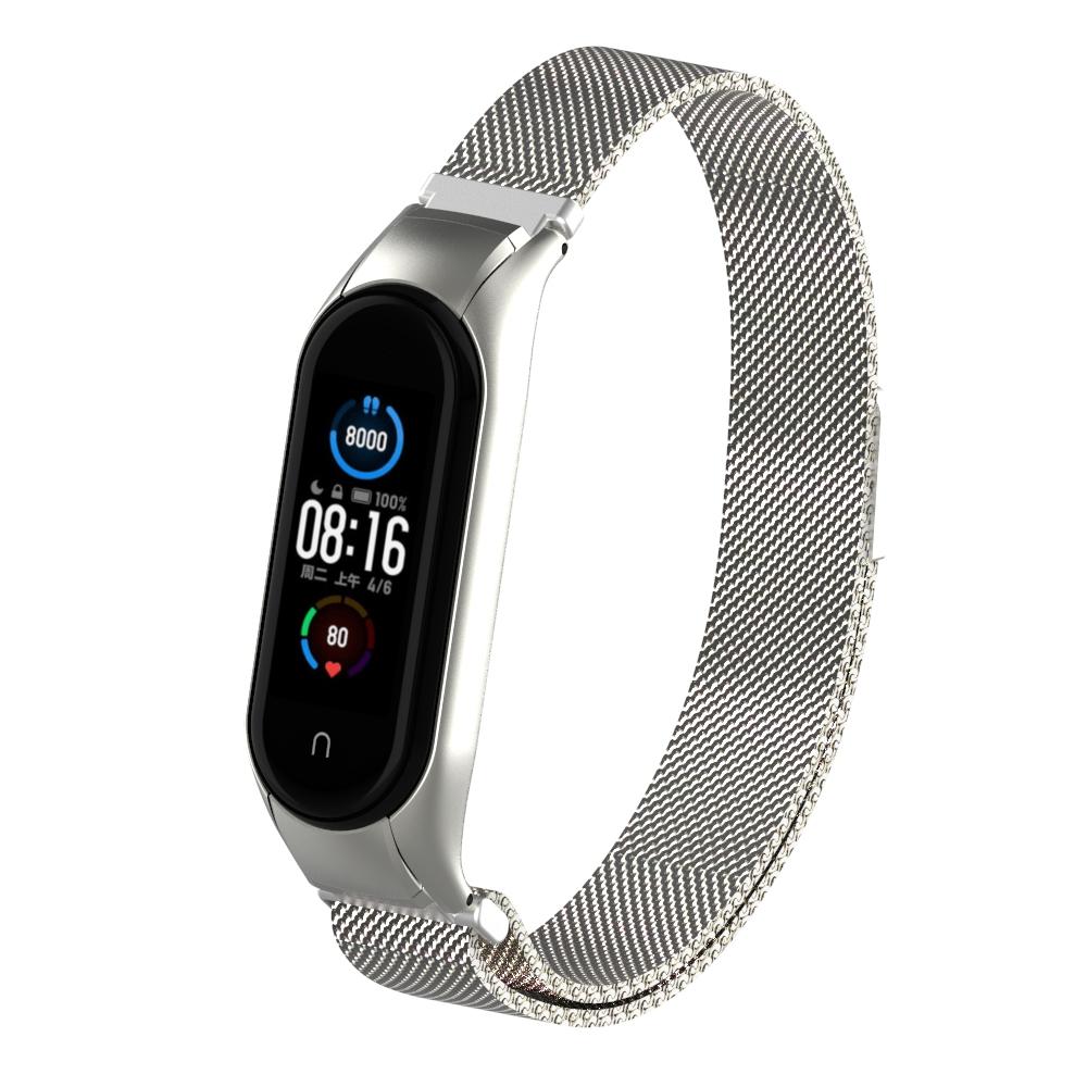 Ranneke Milanese Xiaomi Mi Band 5/6 hopea