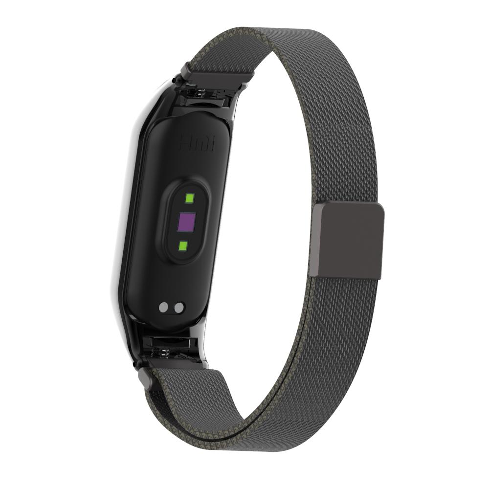 Ranneke Milanese Xiaomi Mi Band 5/6 musta