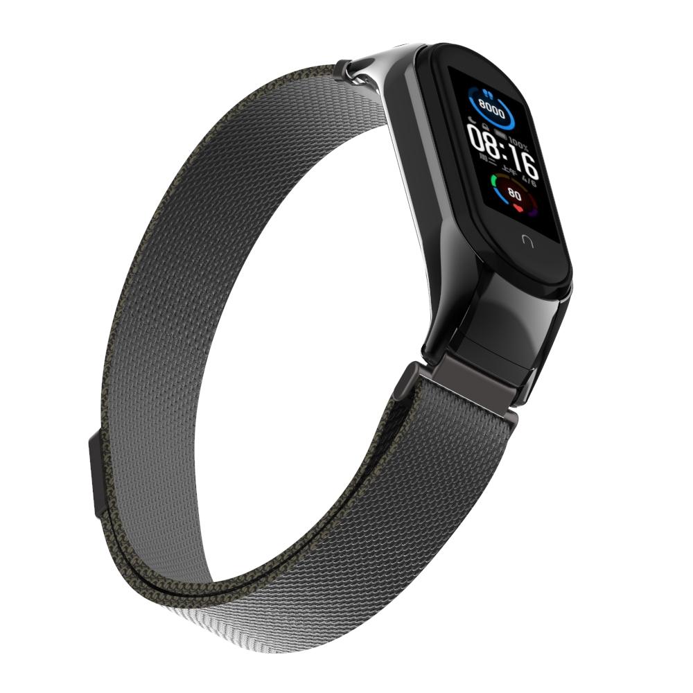 Ranneke Milanese Xiaomi Mi Band 5/6 musta