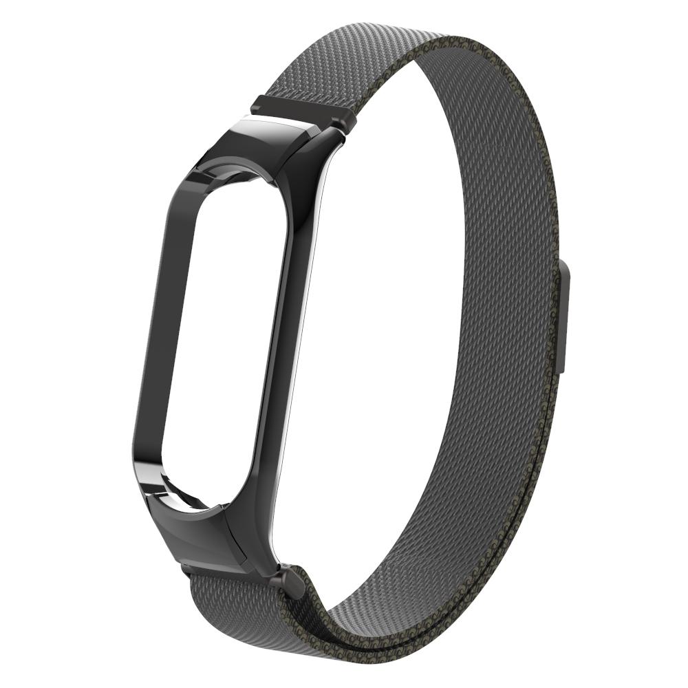 Ranneke Milanese Xiaomi Mi Band 5/6 musta