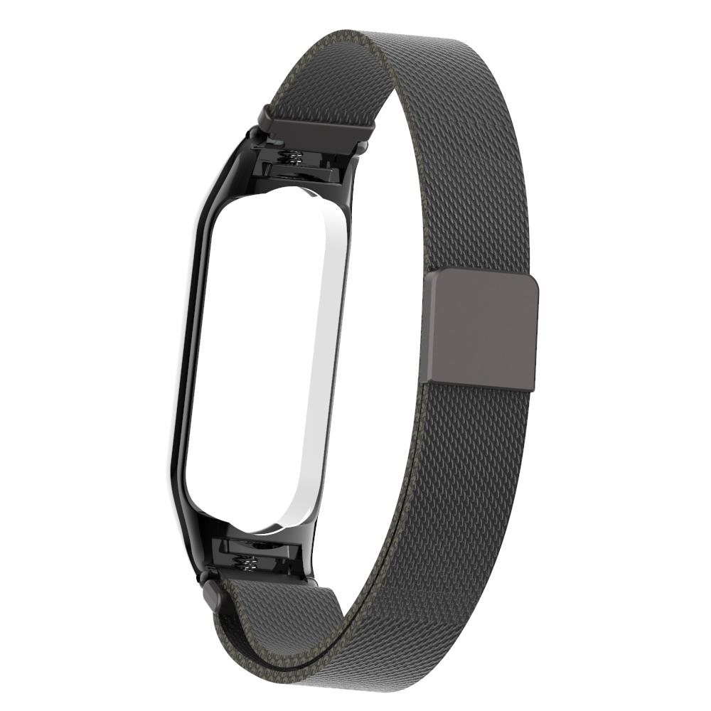 Ranneke Milanese Xiaomi Mi Band 5/6 musta