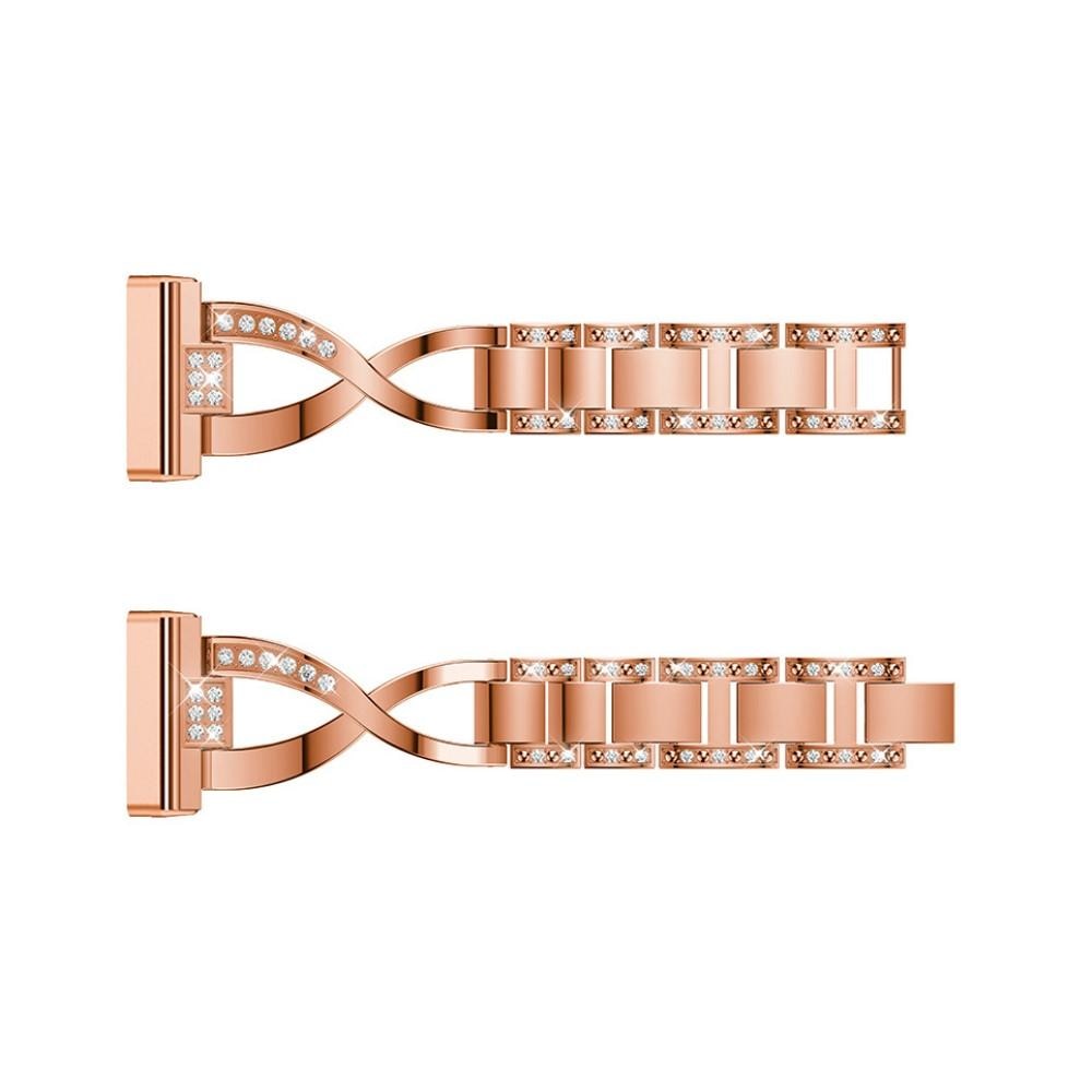 Crystal Bracelet Fitbit Versa 3/Fitbit Sense Rose Gold