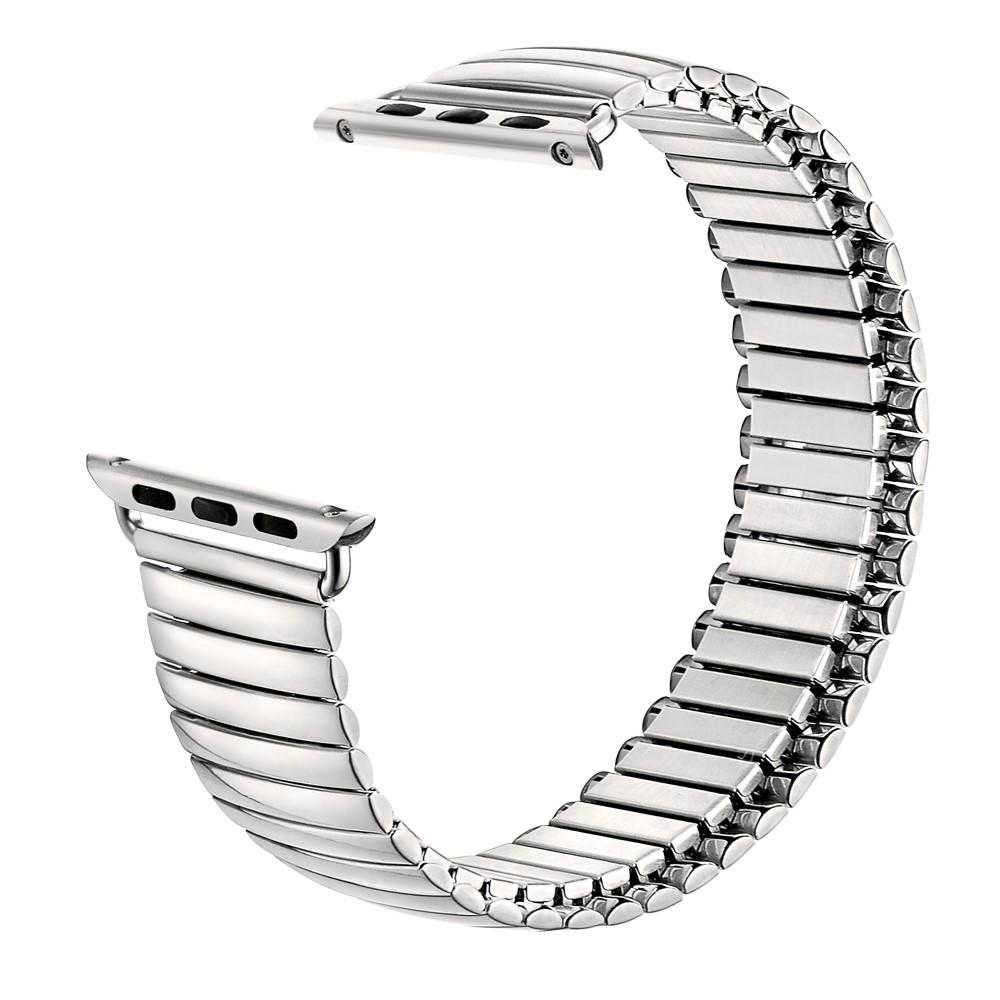 Elastinen metalliranneke Apple Watch Ultra 2 49mm hopea