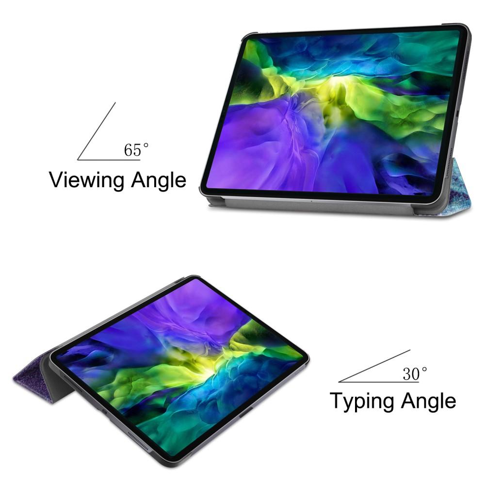 Kotelo Tri-fold Apple iPad Pro 11 3rd Gen (2021) Monivärinen/kuvioitu