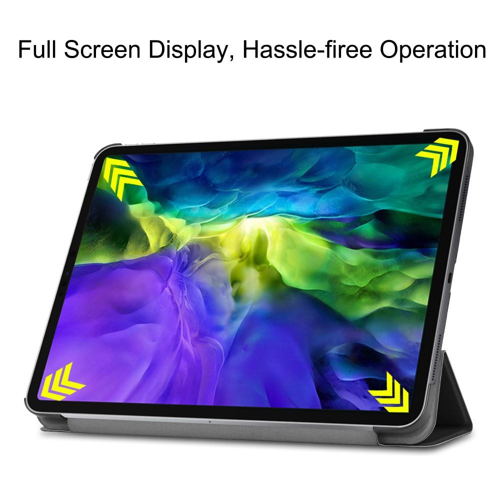 Kotelo Tri-fold iPad Pro 11 2nd Gen (2020) musta