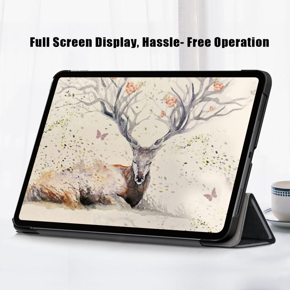 Kotelo Tri-fold iPad Air 10.9 5th Gen (2022) musta