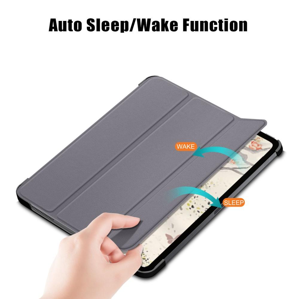 Kotelo Tri-fold Apple iPad Air 10.9 5th Gen (2022) Harmaa