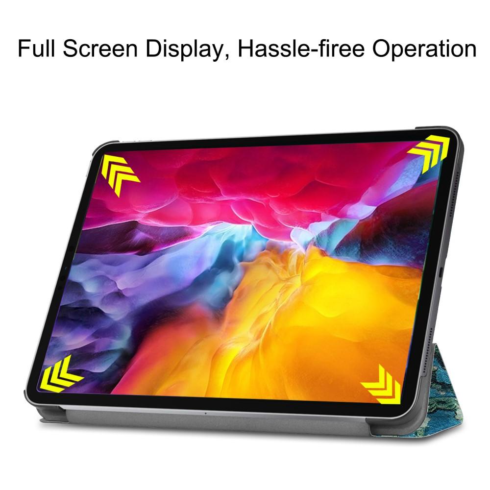 Kotelo Tri-fold Apple iPad Pro 11 3rd Gen (2021) Monivärinen/kuvioitu