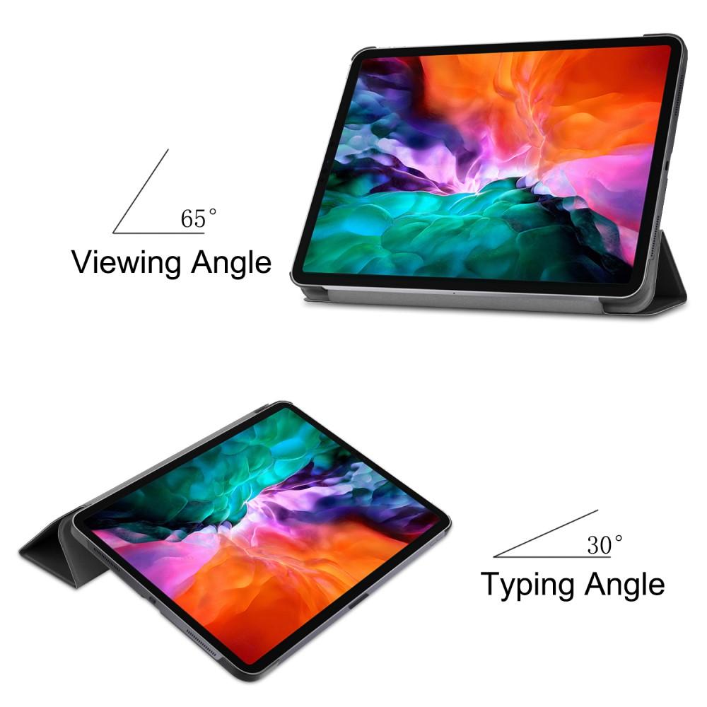 Kotelo Tri-fold iPad Pro 12.9 6th Gen (2022) musta