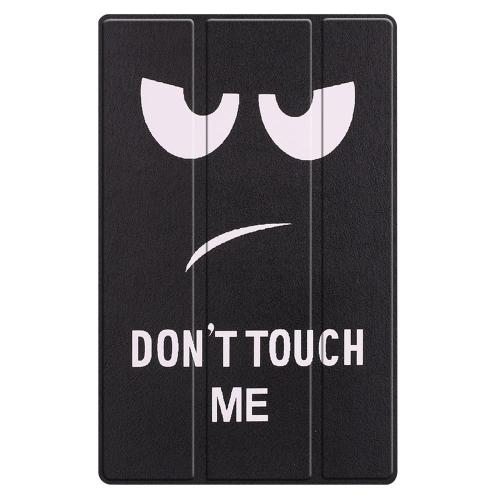 Kotelo Tri-fold Lenovo Tab M10 HD (2nd Gen) Don't Touch Me