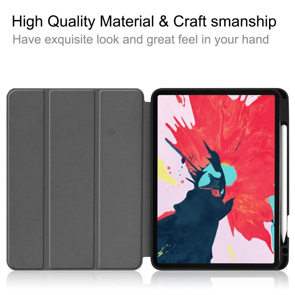 Kotelo Tri-fold Kynäpidikkeellä iPad Pro 11 2nd Gen (2020) musta