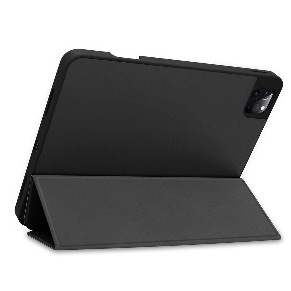 Kotelo Tri-fold Kynäpidikkeellä iPad Pro 11 4th Gen (2022) musta