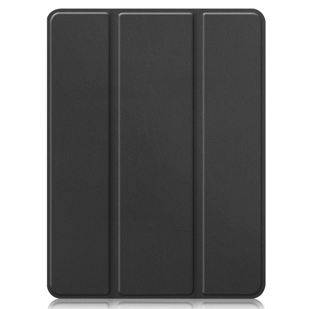 Kotelo Tri-fold Kynäpidikkeellä iPad Pro 12.9 5th Gen (2021) musta