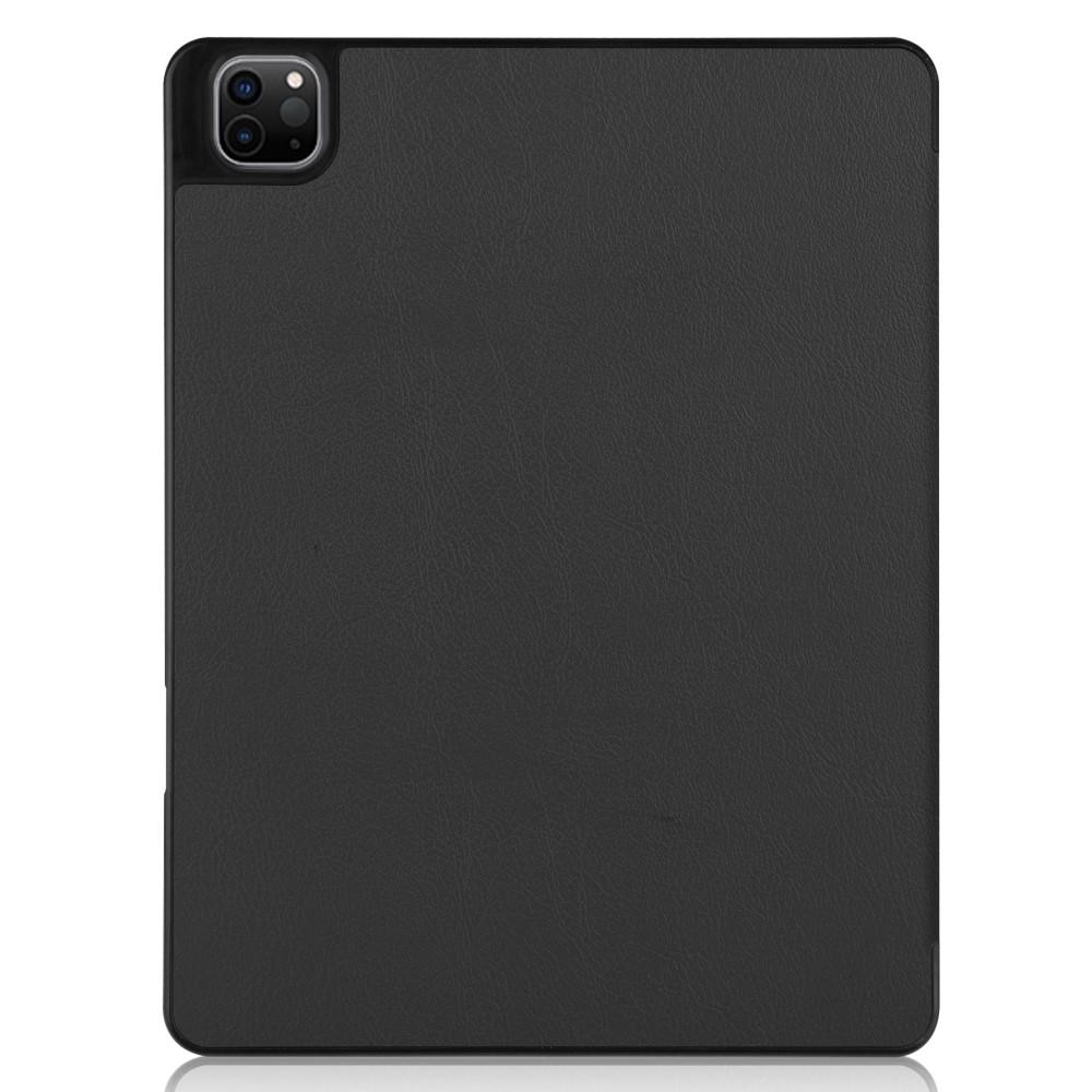 Kotelo Tri-fold Kynäpidikkeellä iPad Pro 12.9 6th Gen (2022) musta