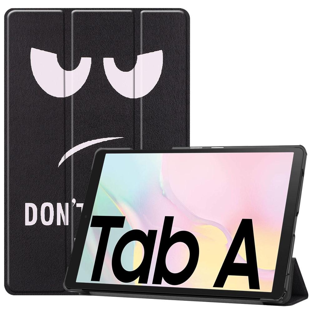 Kotelo Tri-fold Samsung Galaxy Tab A7 10.4 2020 Don't Touch Me