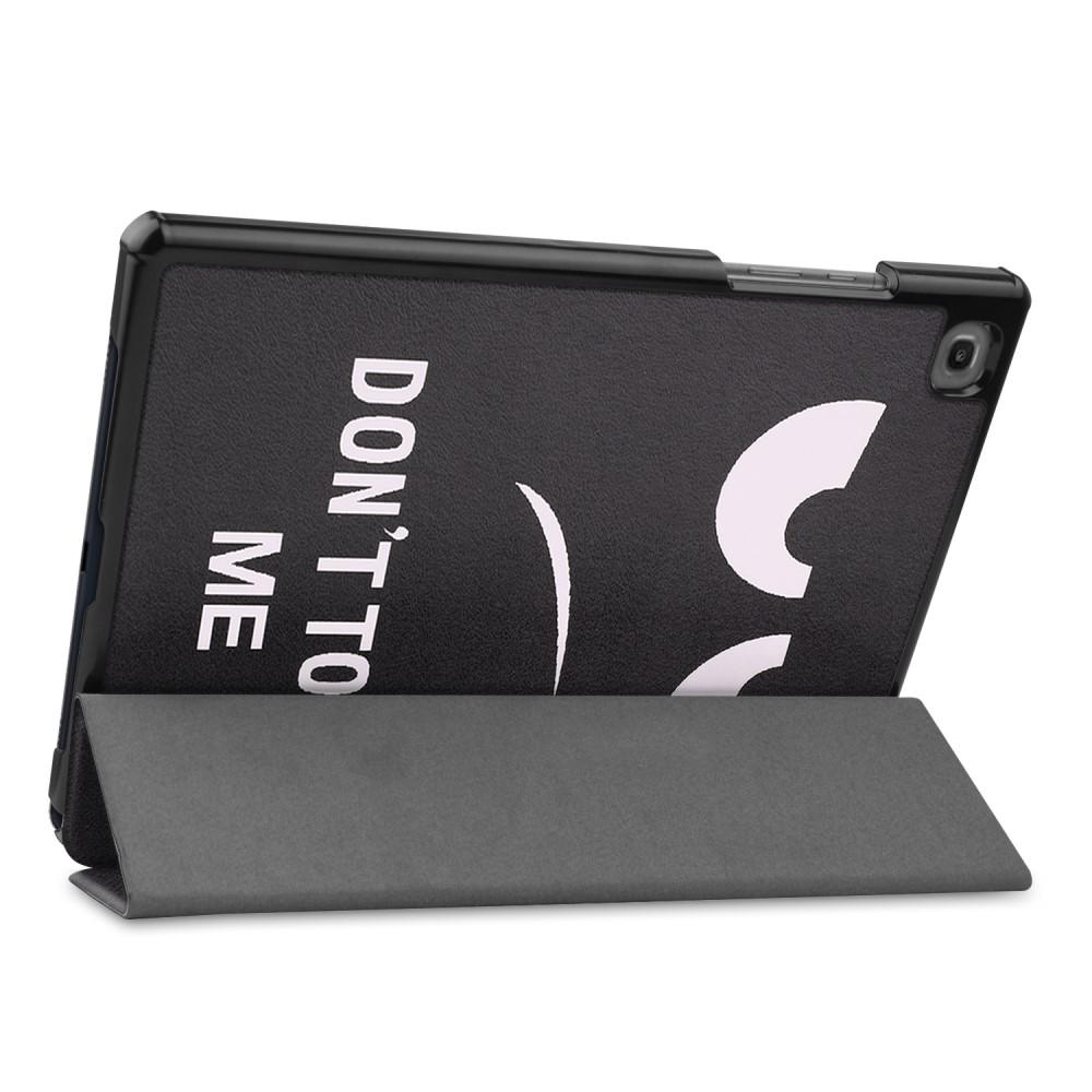 Kotelo Tri-fold Samsung Galaxy Tab A7 10.4 2020 Don't Touch Me