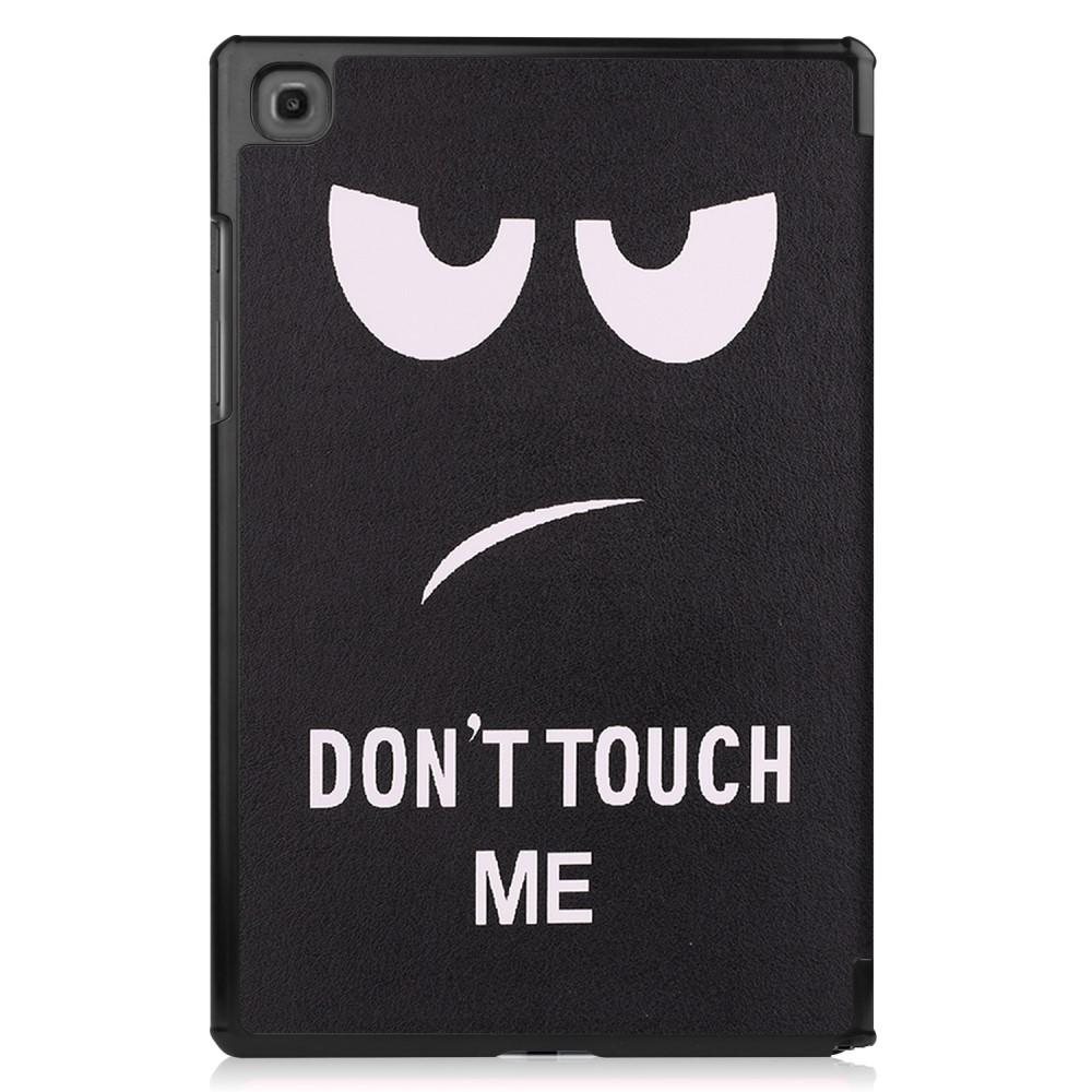 Kotelo Tri-fold Samsung Galaxy Tab A7 10.4 2020 Don't Touch Me