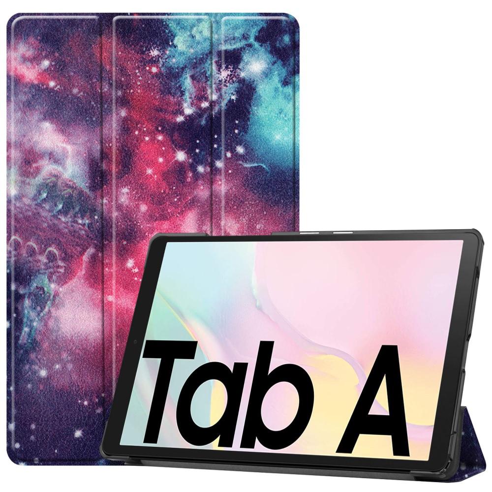 Kotelo Tri-fold Samsung Galaxy Tab A7 10.4 2020 ulkoavaruus