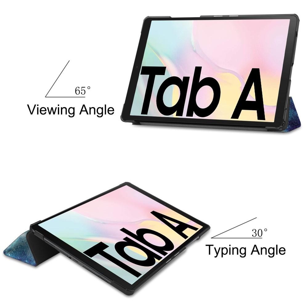 Kotelo Tri-fold Samsung Galaxy Tab A7 10.4 2020 ulkoavaruus