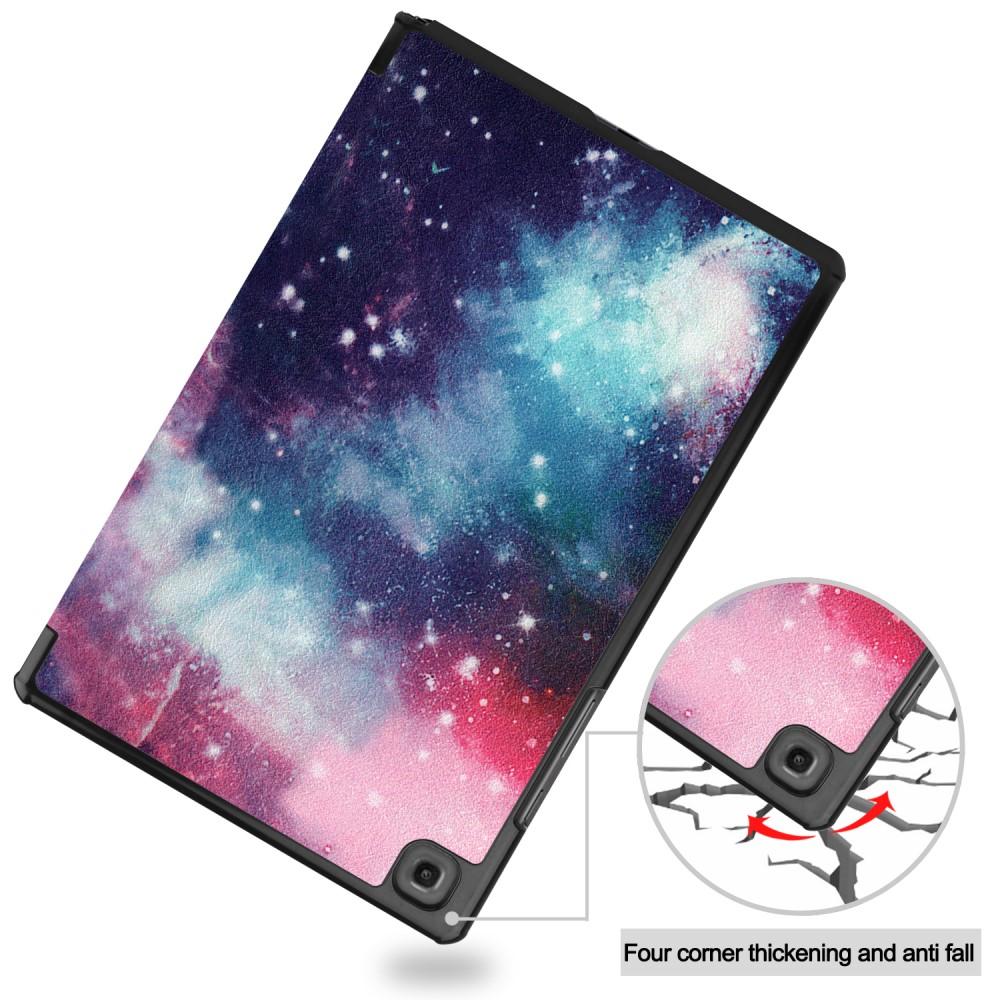 Kotelo Tri-fold Samsung Galaxy Tab A7 10.4 2020 ulkoavaruus