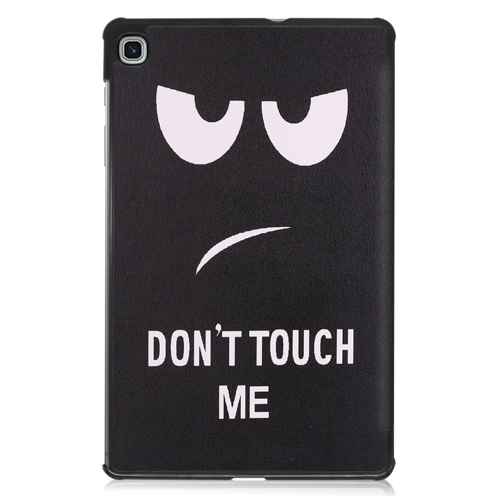 Kotelo Tri-fold Samsung Galaxy Tab S6 Lite 10.4 Don't Touch Me