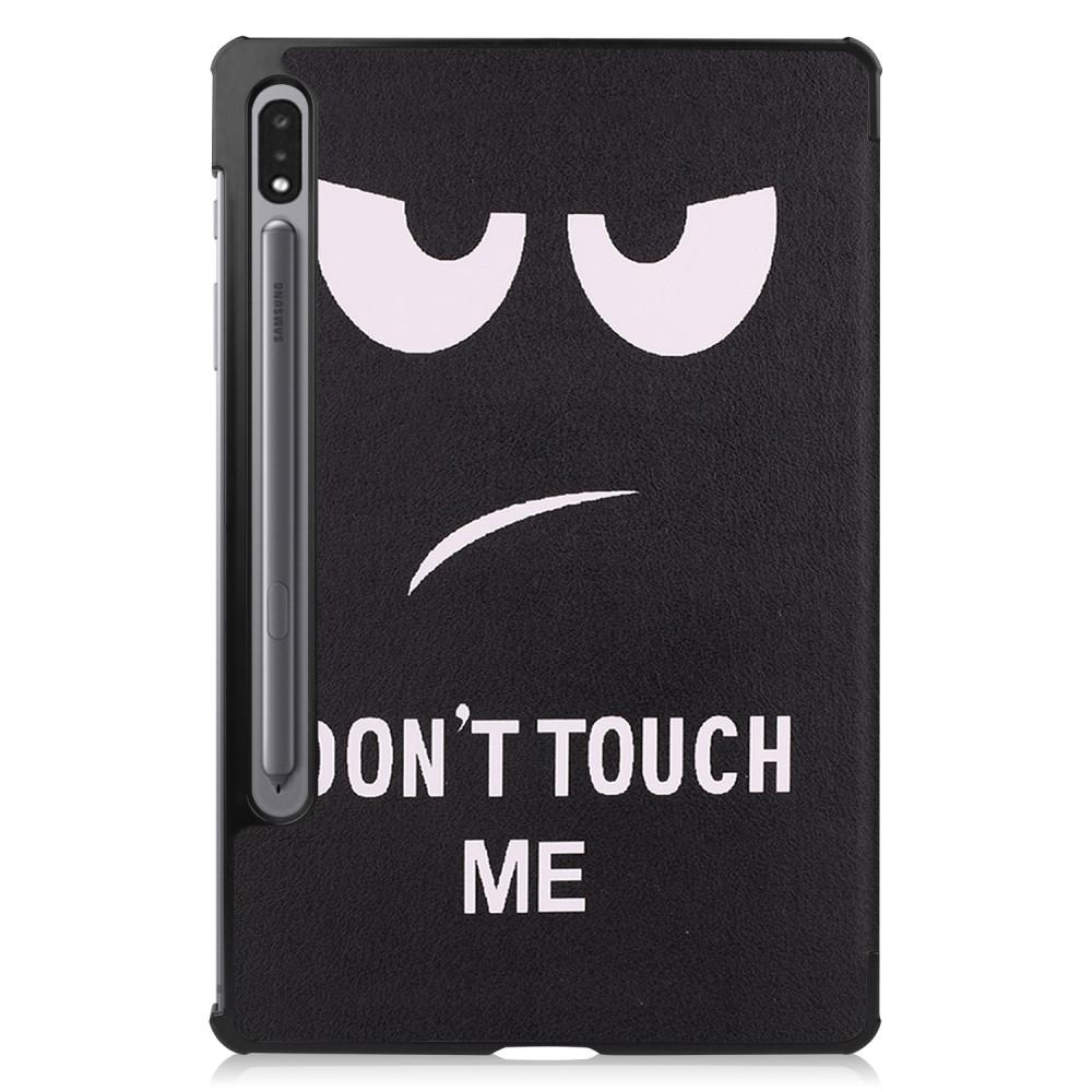 Kotelo Tri-fold Samsung Galaxy Tab S7 11 Don't Touch Me