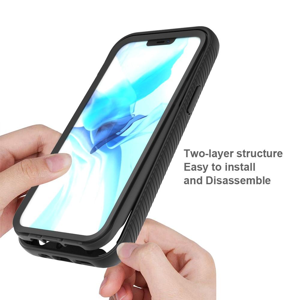 Full Cover Kuori iPhone 12/iPhone 12 Pro Musta