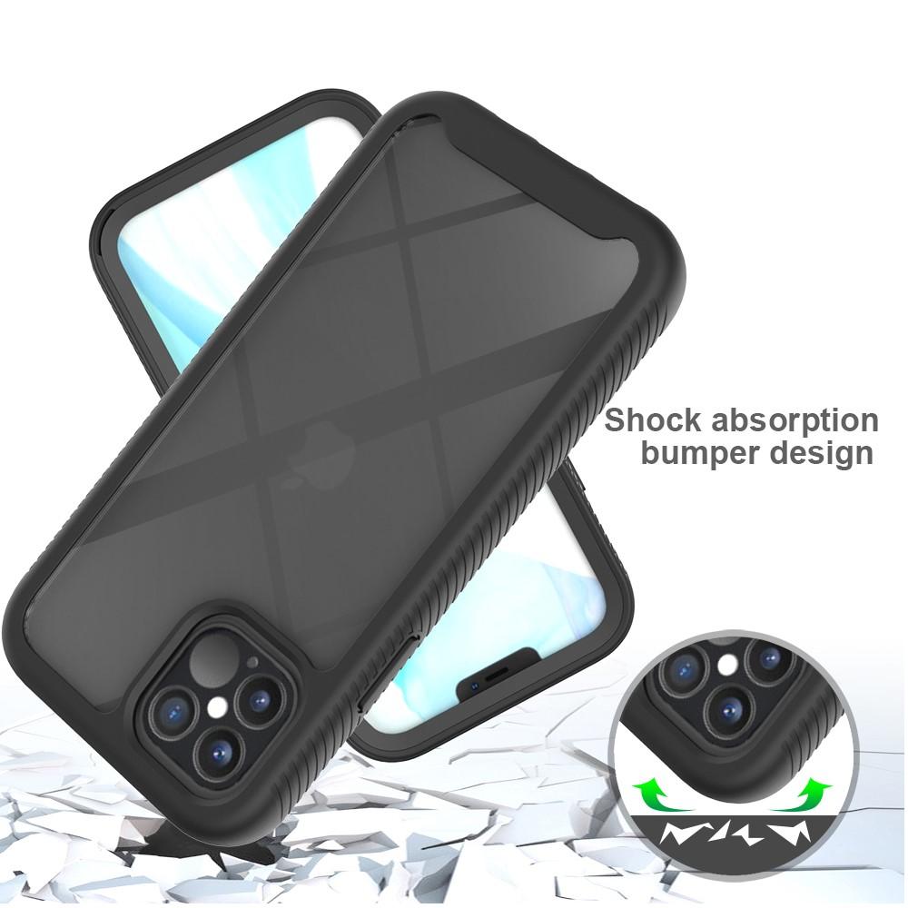 Full Cover Kuori iPhone 12/iPhone 12 Pro Musta