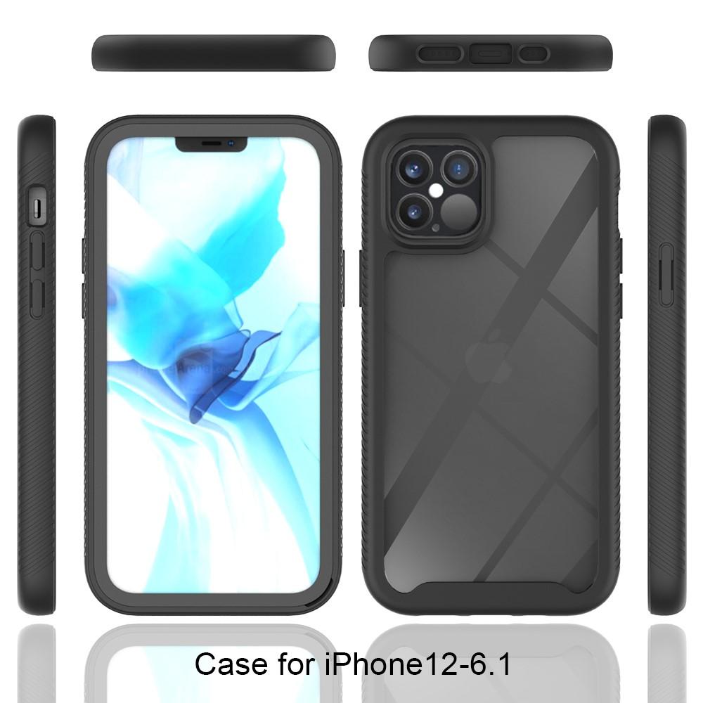 Full Cover Kuori iPhone 12/iPhone 12 Pro Musta