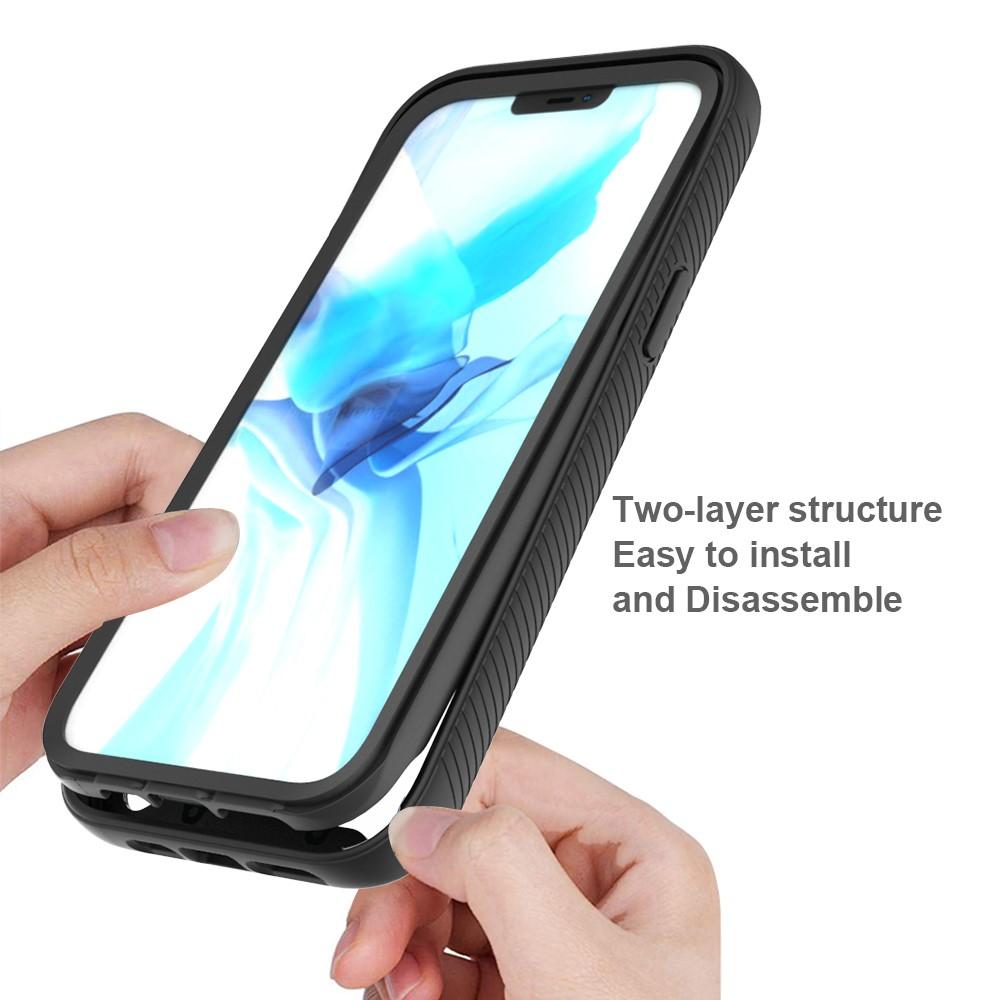 Full Cover Kuori iPhone 12 Pro Max Musta