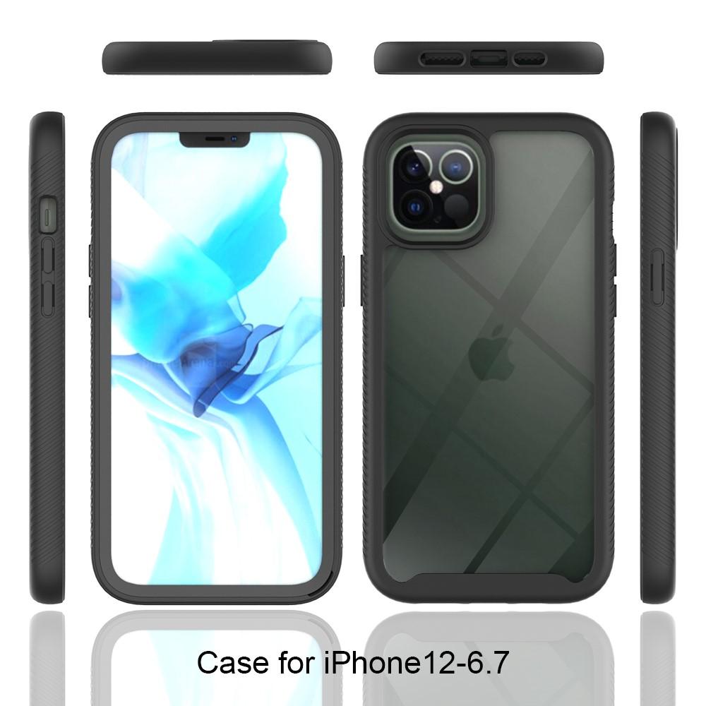 Full Cover Kuori iPhone 12 Pro Max Musta