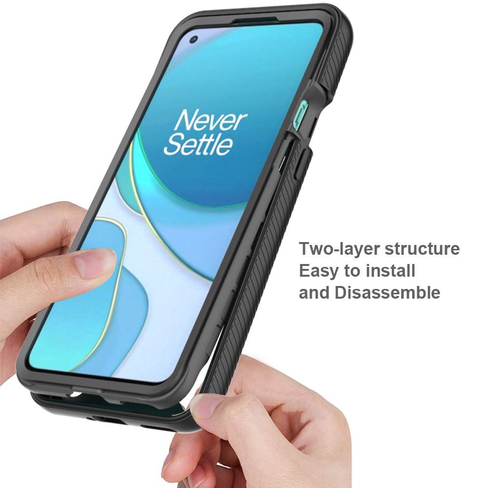 Full Cover Kuori  OnePlus 9 Musta