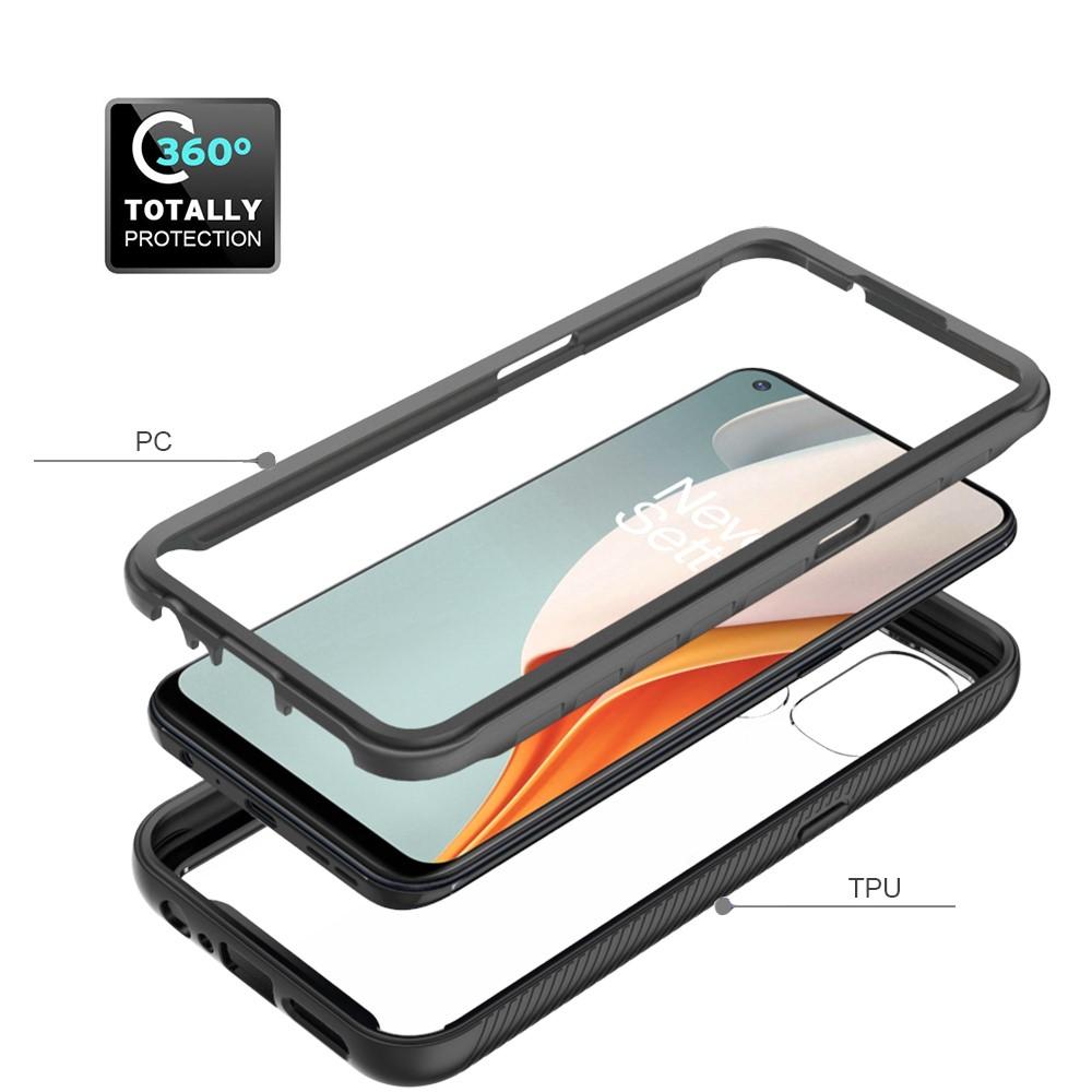 Full Cover Kuori  OnePlus Nord N100 Musta