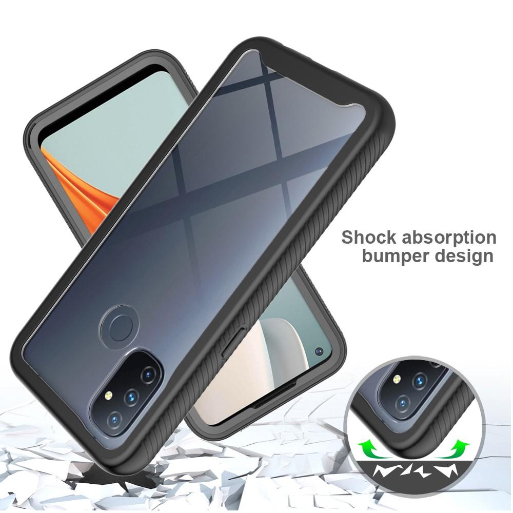 Full Cover Kuori  OnePlus Nord N100 Musta