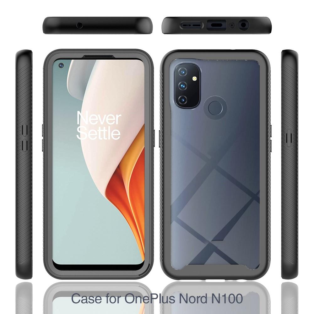 Full Cover Kuori  OnePlus Nord N100 Musta