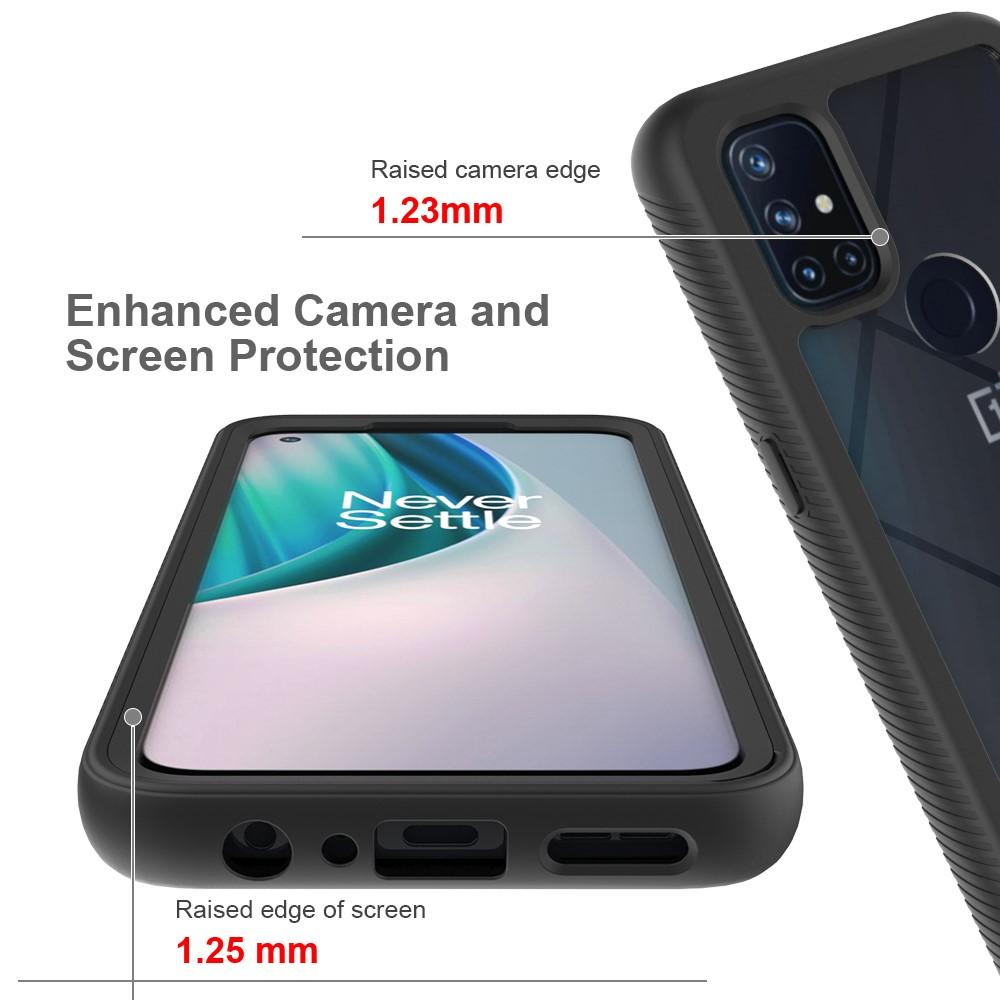 Full Cover Kuori  OnePlus Nord N10 5G Musta