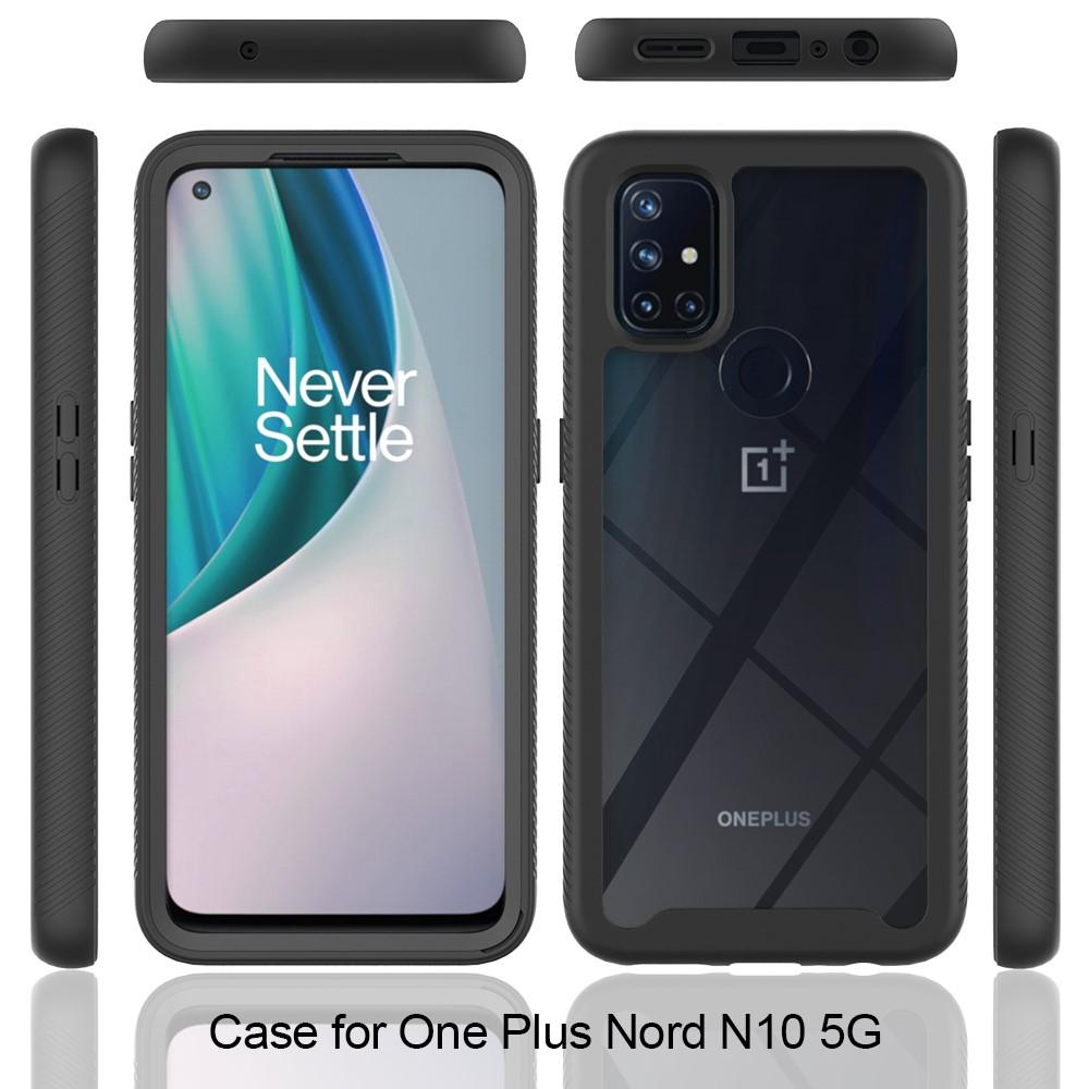 Full Cover Kuori OnePlus Nord N10 5G musta