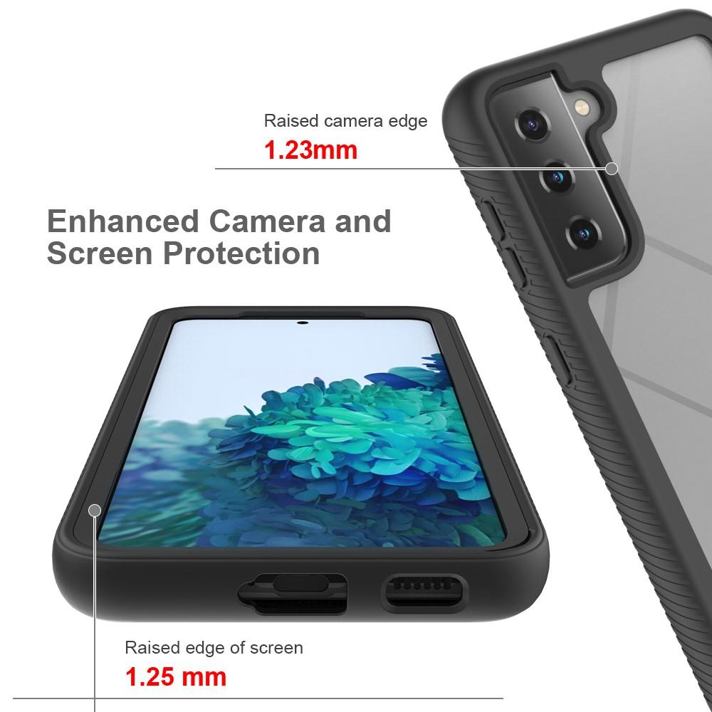 Full Cover Kuori Samsung Galaxy S21 Musta