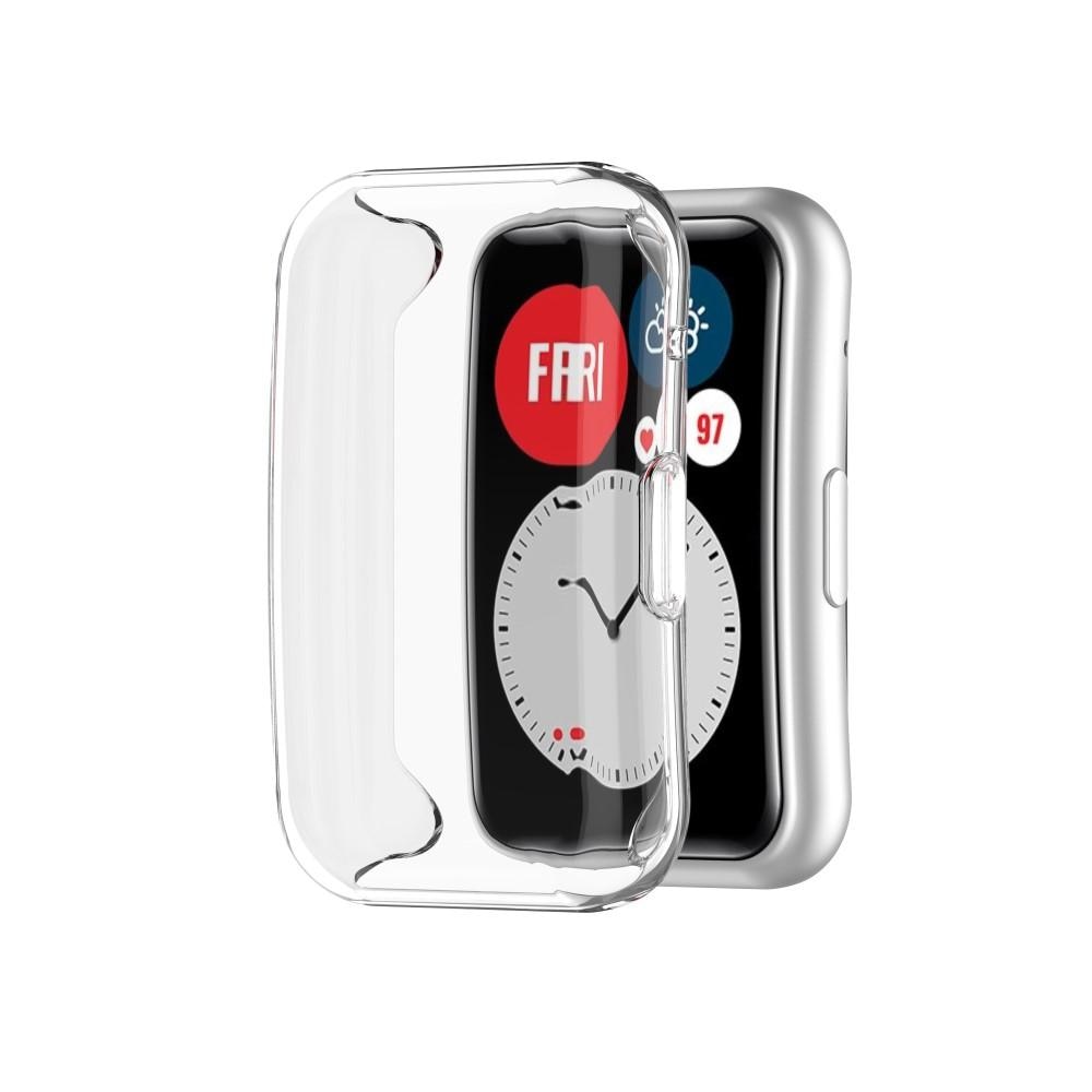 Huawei Watch Fit Kokonaan suojaava kuori Transparent
