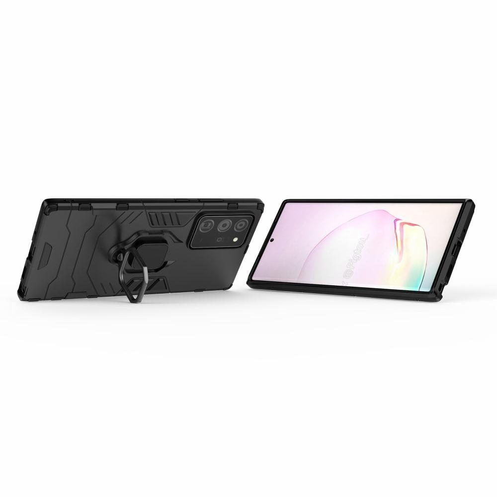 Samsung Galaxy Note 20 Ultra Hybridikuori Tech rengaspidikkeellä Musta