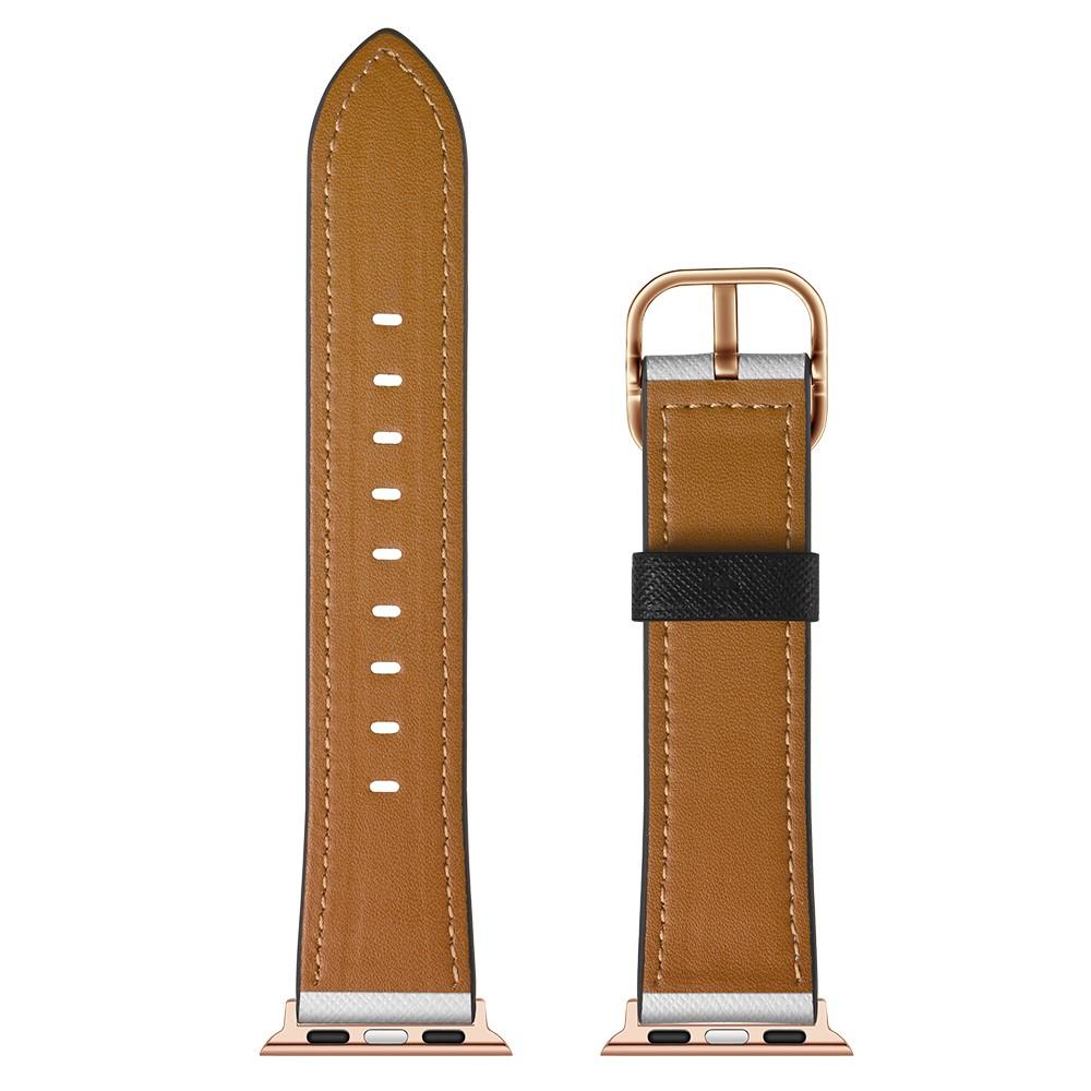 Nahkaranneke Apple Watch Series 8 45mm Leopardi
