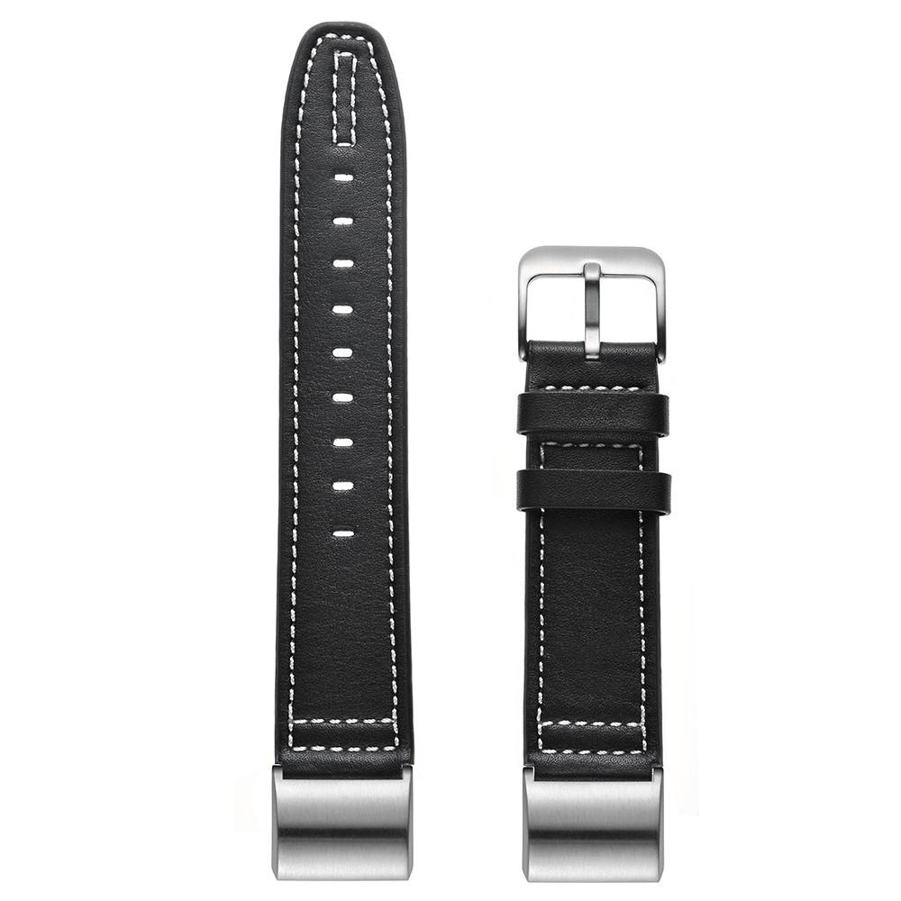 Nahkaranneke Fitbit Charge 2 Musta