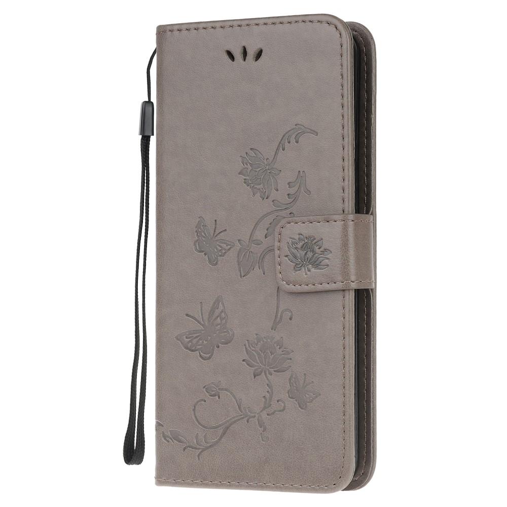 Nahkakotelo Perhonen Xiaomi Mi 11i Harmaa