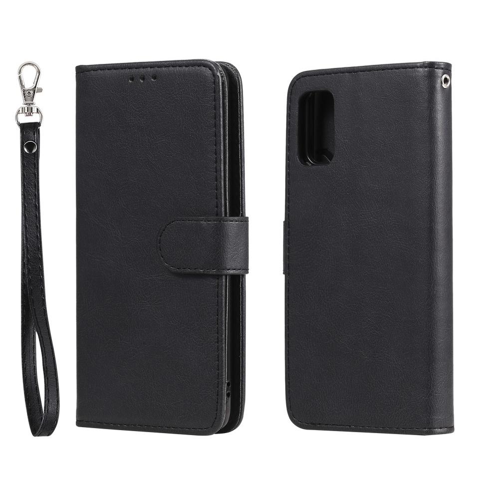 Magneettinen lompakko Samsung Galaxy A41 musta